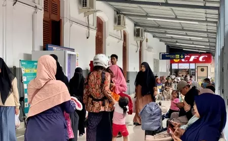 Total 208.798 Pelanggan Gunakan Kereta Api di Daop 9 Jember Pada Lebaran 2024