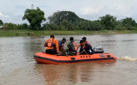 Penambang Pasir Tradisional Bojonegoro Dilaporkan Tenggelam