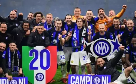 Derby Dramatis! Inter Milan Tekuk AC Milan Pastikan Gelar Scudetto