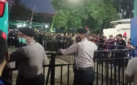 Ribuan Personel Amankan Laga Persik Kediri Vs PSS Sleman