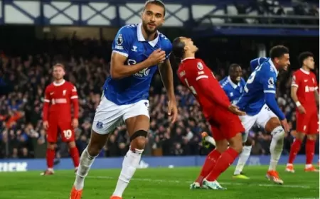 Everton Jegal Langkah Liverpool Raih Puncak Klasemen 