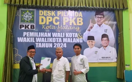 Maju Pilkada Kota Malang, Mantan ASN Daftar Lewat PKB
