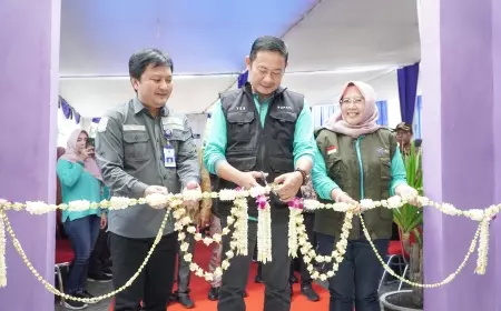 Mudahkan Pelayanan, Bupati Lamongan Resmikan UPT Puskeswan