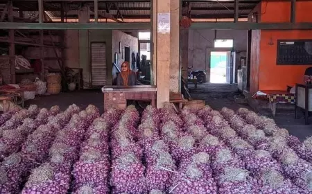 Harga Bawang Merah di Probolinggo Alami Kenaikan, Stok Komoditas Jadi Penyebab