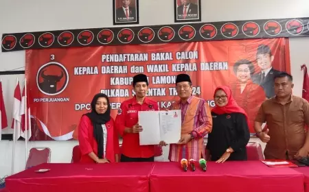 Bupati dan Wakil Bupati Lamongan Berebut Rekom untuk Maju Pilkada 2024