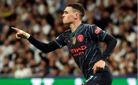 Phil Foden Lewatkan Kemenangan Telak Manchester City Atas Nottingham Forest