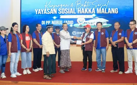 Kunjungi Ponpes Nurul Jadid, Yayasan Hakka Malang Apresiasi Santri Fasih Berbahasa Mandarin
