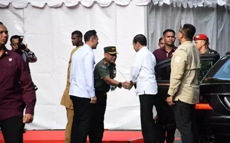 Sukses Pengamanan Kunker Presiden RI oleh Korem 083/Bdj di Wilayah Kodim 0825/Banyuwangi