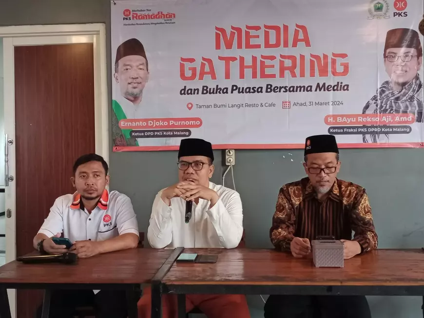 Gelar Media Gathering, DPD PKS Kota Malang Utarakan Target di Pilkada 2024