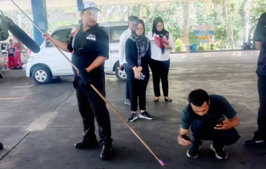 Inspeksi SPBU Surabaya: Polda Jatim, Pertamina, dan Dinas Metrologi  Nyatakan BBM Aman Sesuai Standar Jelang Lebaran