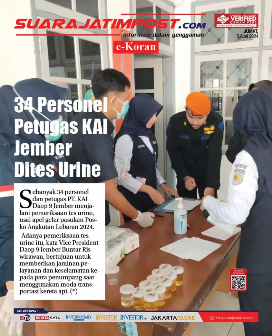 eKoran, Edisi Jumat, 5 April 2024