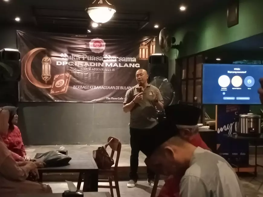 Jalin Sinergi, Diskoperindag Gandeng DPC IKADIN Malang Gelar Buka Bersama