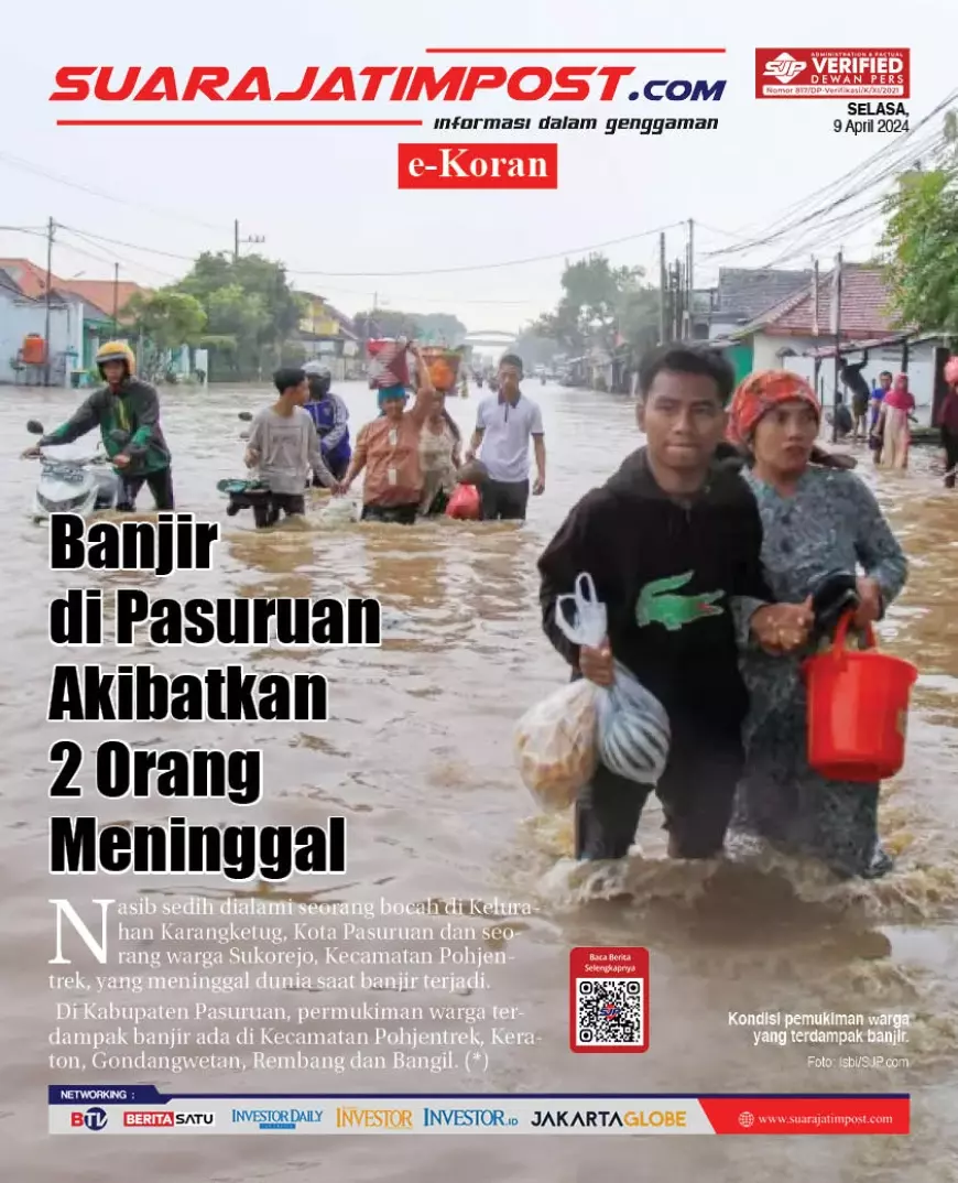 eKoran, Edisi Selasa, 9 April 2024