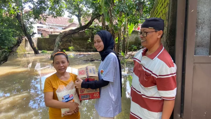 Relawan Suket Teki Nusantara Kirim Bantuan untuk Korban Banjir di Kota Kediri