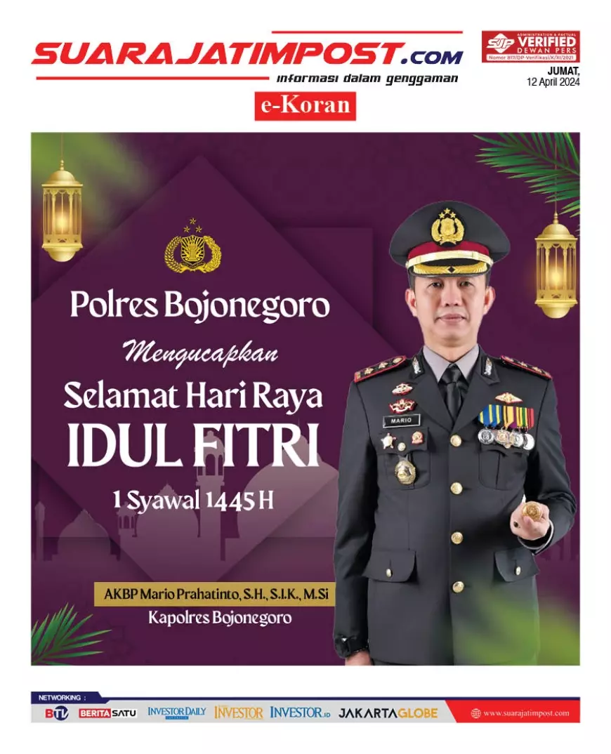 eKoran, Edisi Jumat, 12 April 2024