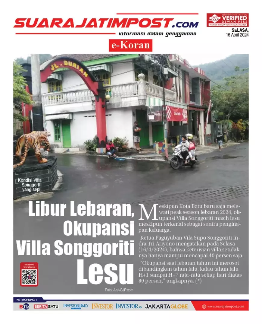 eKoran, Edisi Selasa, 16 April 2024