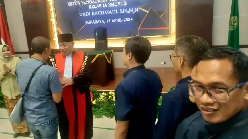Dadi Rachmadi Resmi Jabat Ketua PN Surabaya