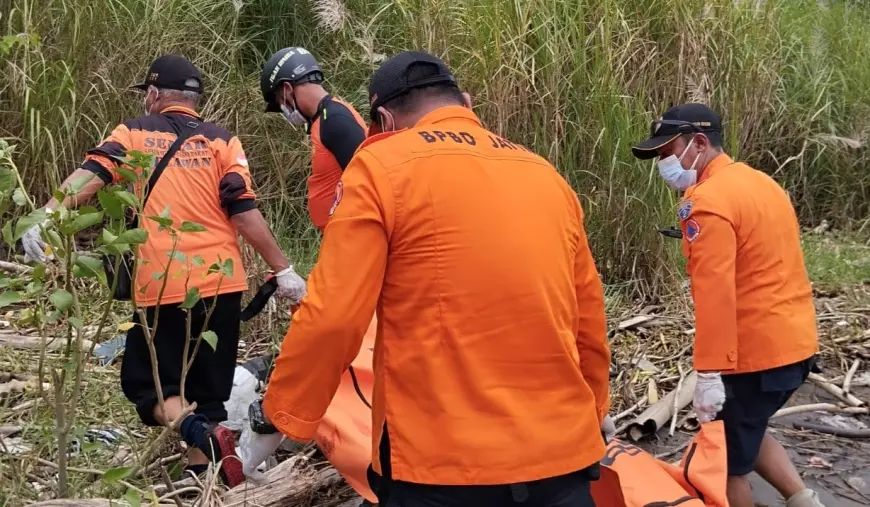 Hilang Tiga Hari, Jasad Pria Tenggelam Sungai Brantas Jombang Ditemukan