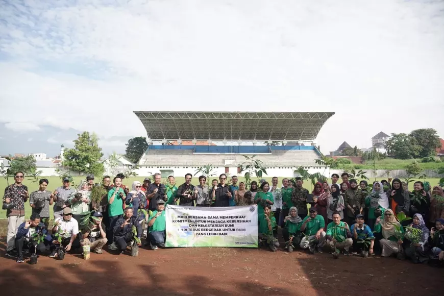 Semarak Hari Bumi, Universitas Negeri Malang Gelar Aksi Revitalisasi RTH