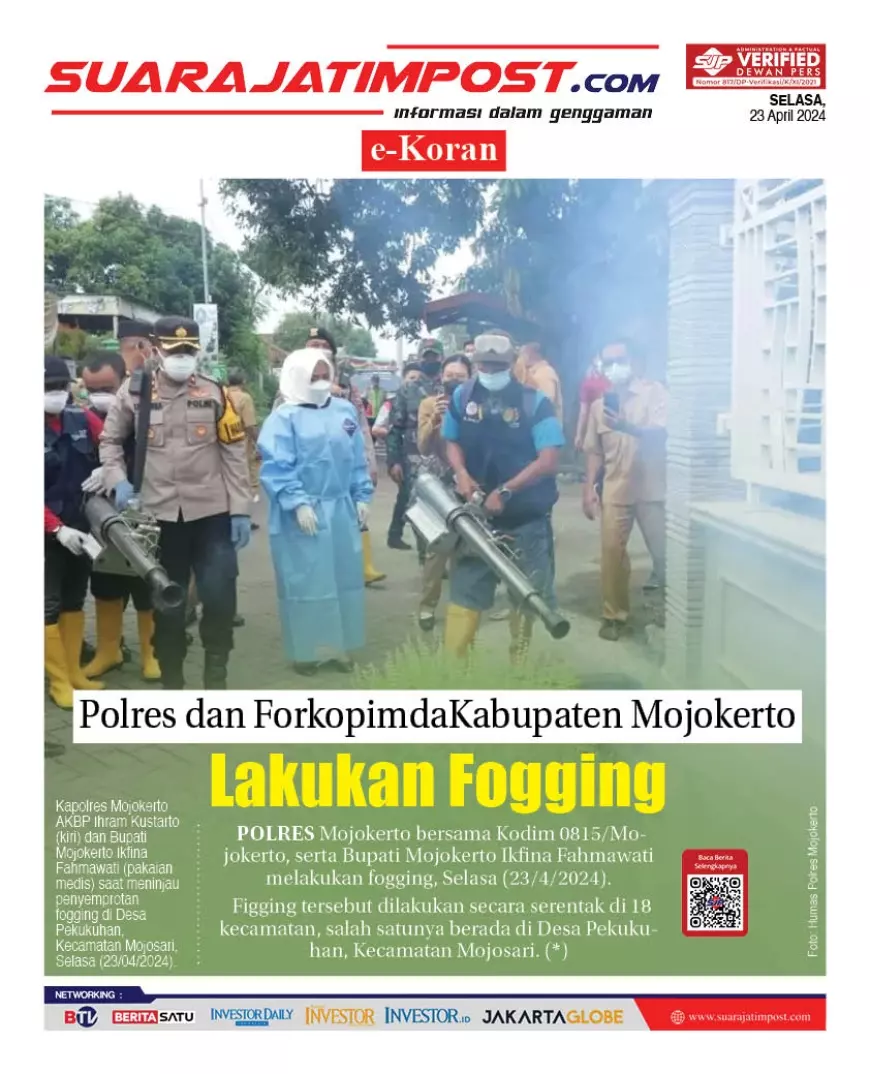 eKoran, Edisi Selasa, 23 April 2024