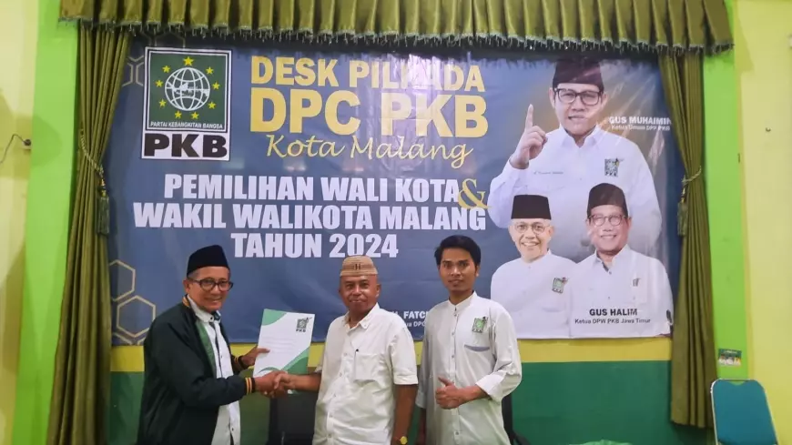 Maju Pilkada Kota Malang, Mantan ASN Daftar Lewat PKB