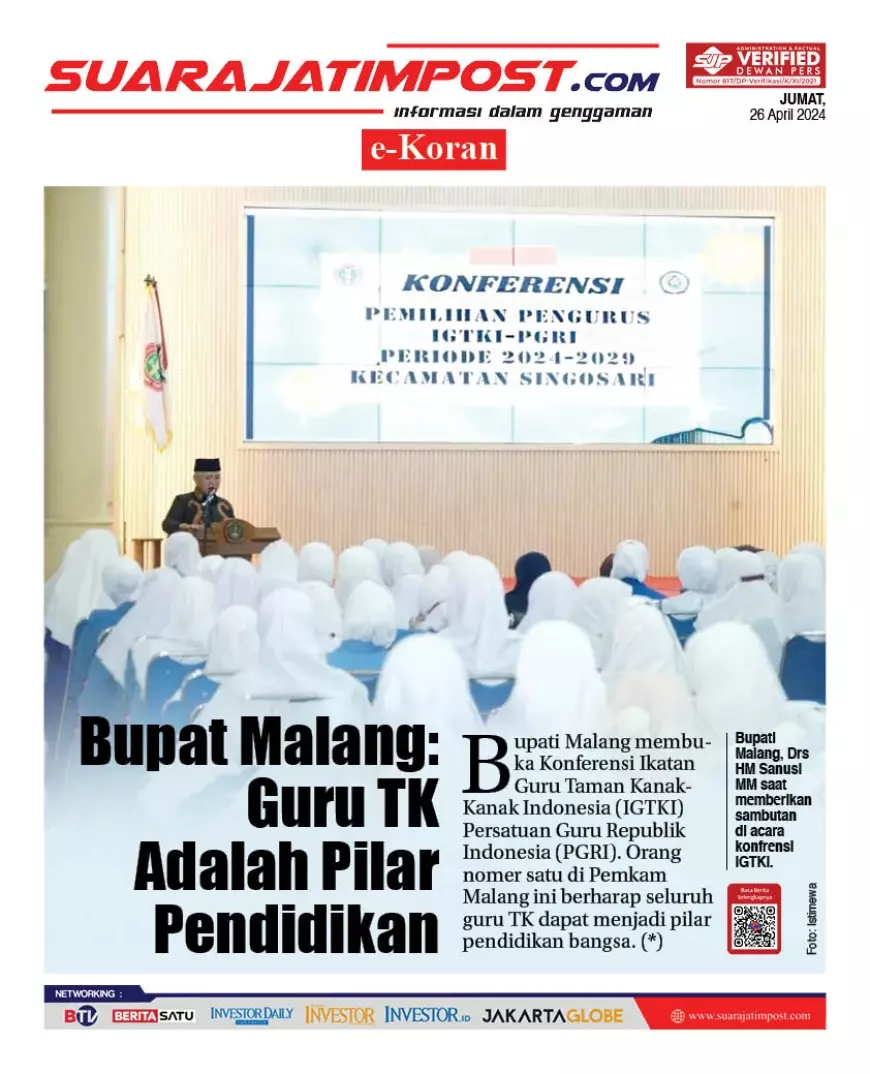 eKoran, Edisi Jumat, 26 April 2024