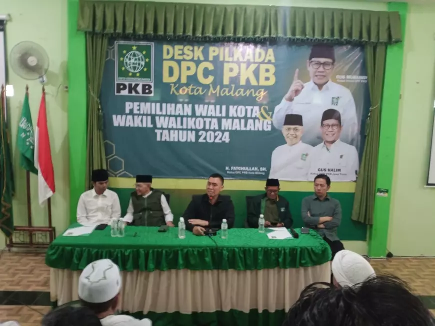Diantar Ratusan Pendukung, Mantan Wali Kota Malang Serahkan Berkas untuk N1 ke PKB