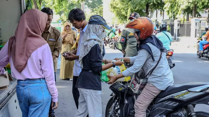 GPM Drive Thru, DKPP Kota Kediri Intervensi Harga Komoditas Pangan