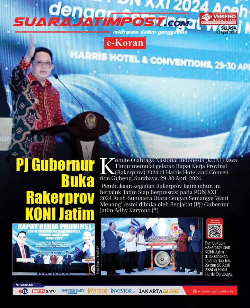 eKoran, Edisi Selasa, 30 April 2024