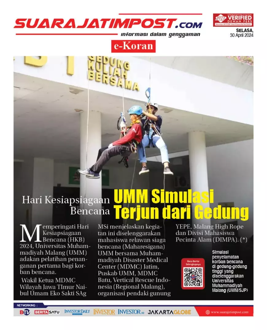 eKoran, Edisi Selasa, 30 April 2024