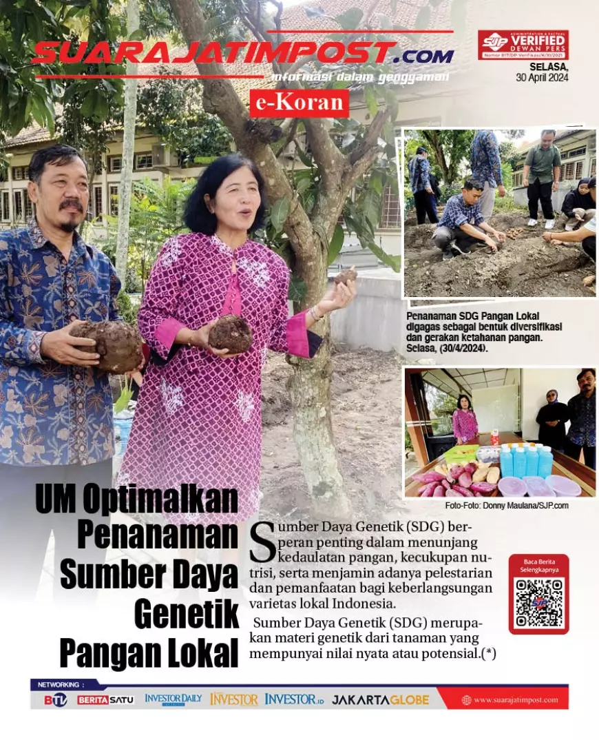 eKoran, Edisi Selasa, 30 April 2024