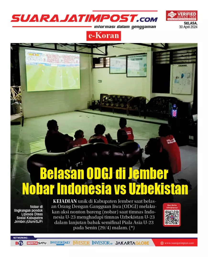 eKoran, Edisi Selasa, 30 April 2024