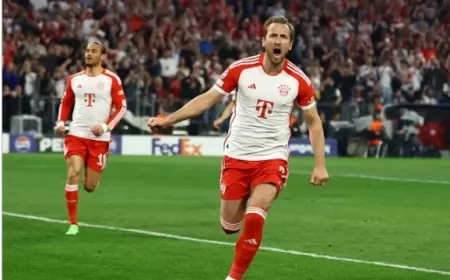 Harry Kane Cetak Sejarah Liga Champions