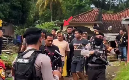 Polres Jember Gerebek Kampung Narkoba