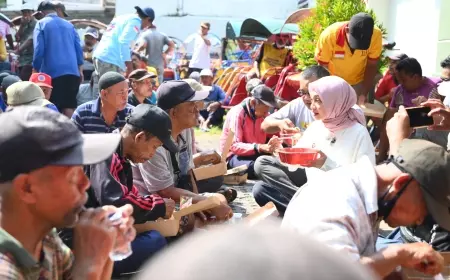 Sarapan Sederhana Bareng Abang Becak, Konsep Vinanda Dalam Buka Posko