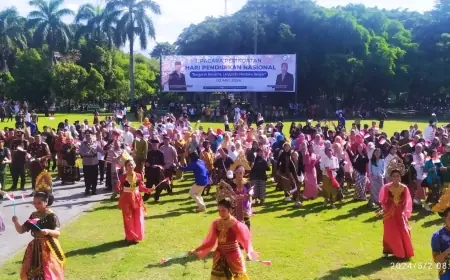 Peringatan Hari Pendidikan Nasional di Bondowoso, Bergerak Bersama Lanjutkan Merdeka Belajar