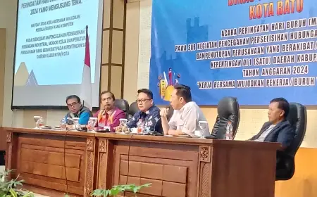 May Day, Kota Batu Butuh Pekerja Berkompeten