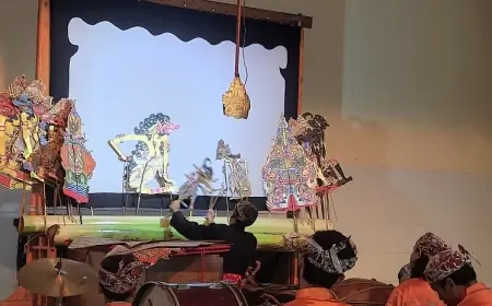 Wayang Goes To School di SMA Taman Harapan Malang Perkenalkan Wayang Kulit Kepada Generasi Muda