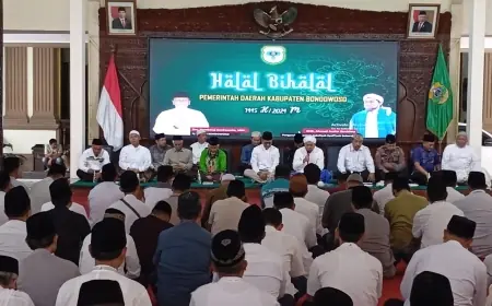 Halalbihalal di Pendopo Bupati Bondowoso, Jadi Ajang Pererat Tali Silaturahmi