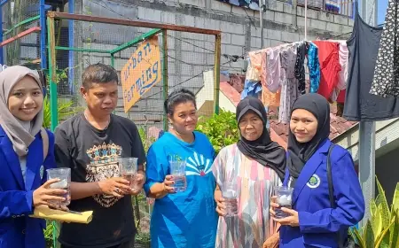 Implementasi SDG’S-12, Mahasiswa Universitas Negeri Malang Edukasi Warga Kampung Tridi Terapkan Hidroponik