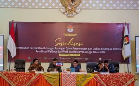 KPU Kota Probolinggo Wajibkan Calon Independen Kumpulkan 10 Persen Dukungan