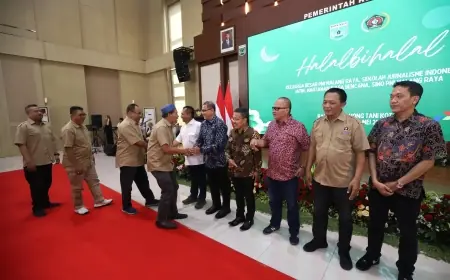 Halalbihalal PWI Malang Raya, Pj Wali Kota Batu Minta Seluruh OPD Tak Pelit Komunikasi dengan Insan Pers
