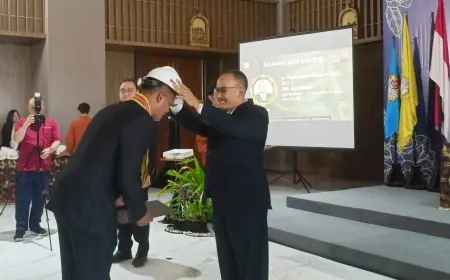 UKWMS Lantik 76 Insinyur, Galakkan Pentingnya STRI bagi Lulusan Teknik di Indonesia