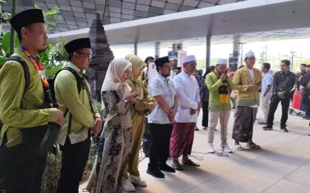 Perdana, Bandara Dhoho Kediri Layani Penerbangan Jemaah Umrah