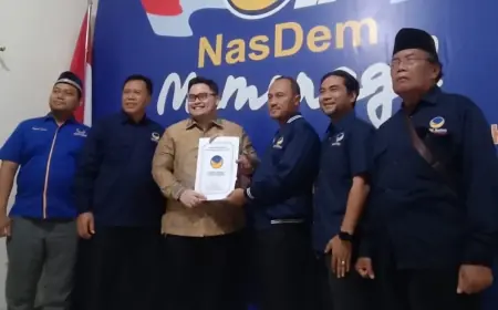 Maju Periode 2, Bupati Kediri Ikut Daftar Penjaringan Partai Nasdem