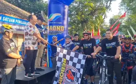 Diikuti Ribuan Peserta, Gowes Fun Bike Adventure di Jember Bangkitkan Perekonomian Melalui UMKM