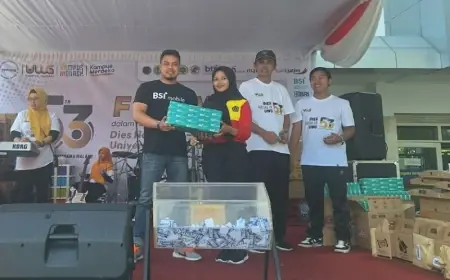 Dukung Pendidikan, BSI Berkontribusi Sukseskan Dies Natalis Universitas Widya Gama Malang