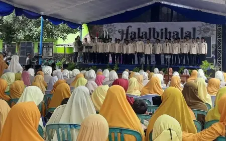 Gelar Halal Bihalal, PD Muhammadiyah Kabupaten Kediri Kenalkan Pengurus Baru