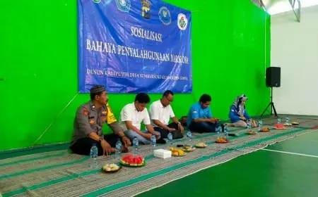 Bahaya Narkoba Kalangan Remaja, Kades Sumbersuko Pasuruan Berikan Bimbingan Dan Sosialisasi