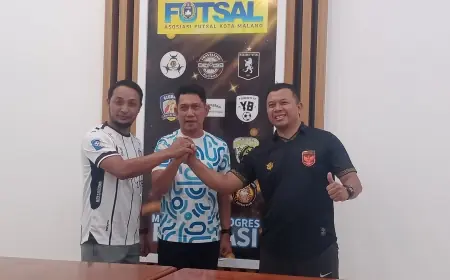 Tinjau Kesiapan AF Kota Malang, AFP Jatim Apresiasi Kesiapan Menuju Porprov Jatim 2025